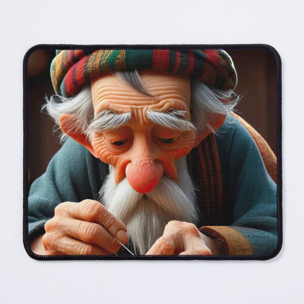 Item preview, Old Fart threading a needle designed and sold by Colin Bentham.