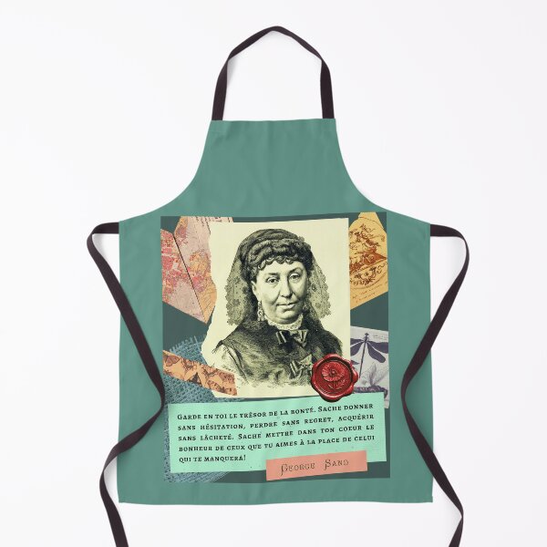 Item preview, George Sand quote: Garde en toi le trésor de la bonté. Sache donner sans hésitation, perdre sans regret, acquérir sans lâcheté. designed and sold by artbleed.