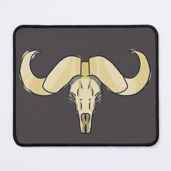 Item preview, Buffalo skull designed and sold by Anxiety Runners.