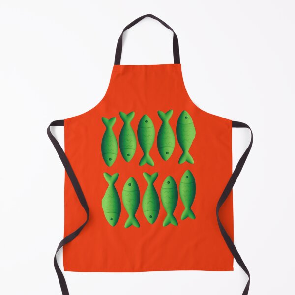 Item preview, Fishy Green Fish by Jenette Hewitt Art JKH63 designed and sold by Jenette Hewitt Art.