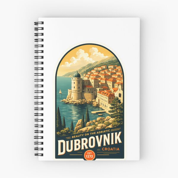 Item preview, Beauty On The Adriatic Dubrovnik Croatia Est 1272 Travel Souvenir Vacation designed and sold by Simsimah26Parks.
