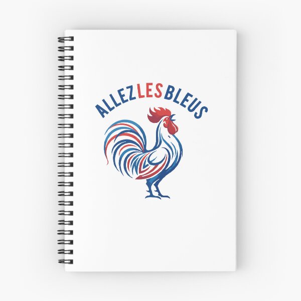 Aperçu de l'œuvre Allez Les Bleus Fan de football du coq français créée et vendue par DarylPope.
