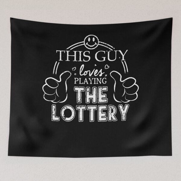 Item preview, Guy Loves Playing The Lottery designed and sold by shoppzee.
