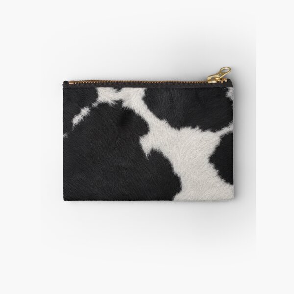 Item preview, Cow Print Fur Texture Black and White Animal Pattern designed and sold by GalaMine.