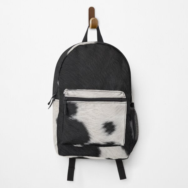 Item preview, Cow Print Fur Texture Black and White Animal Pattern designed and sold by GalaMine.