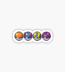Pokeballs Sticker