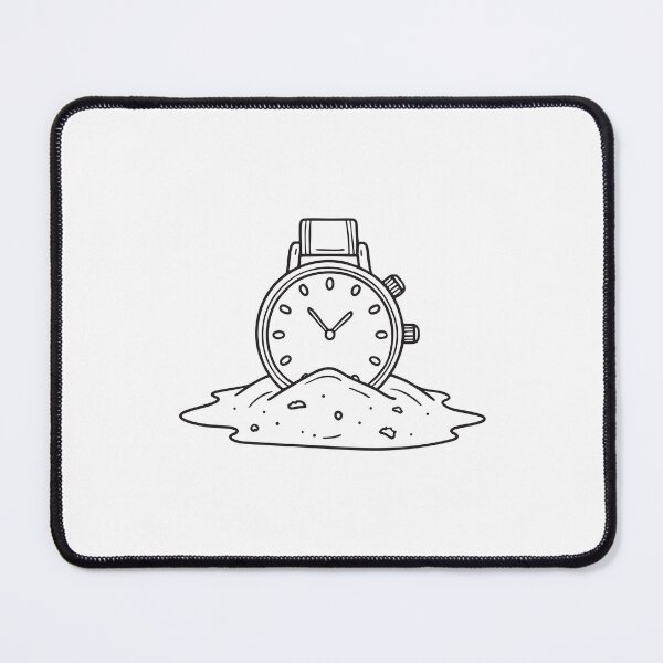 Item preview, A wristwatch sunk with its face down in sandy water designed and sold by rasagamastore.