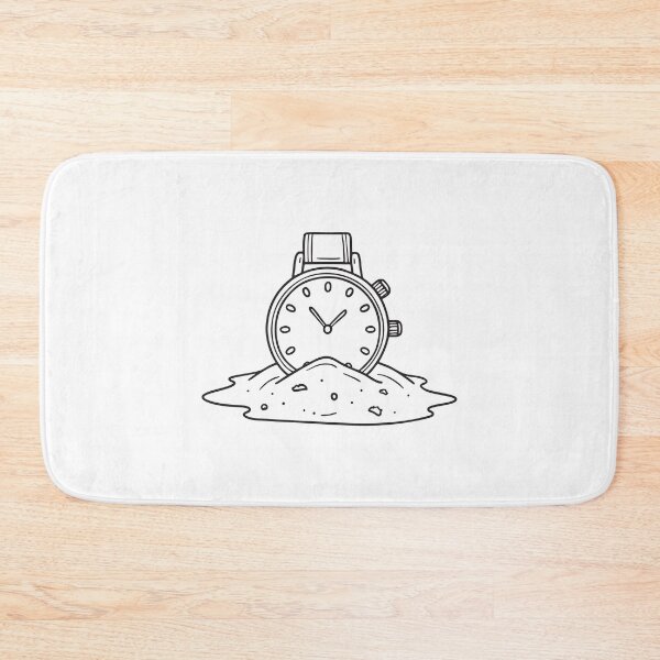 Item preview, A wristwatch sunk with its face down in sandy water designed and sold by rasagamastore.