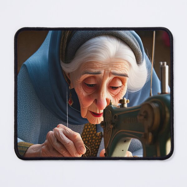 Item preview, Old Fart threading a needle designed and sold by Colin Bentham.