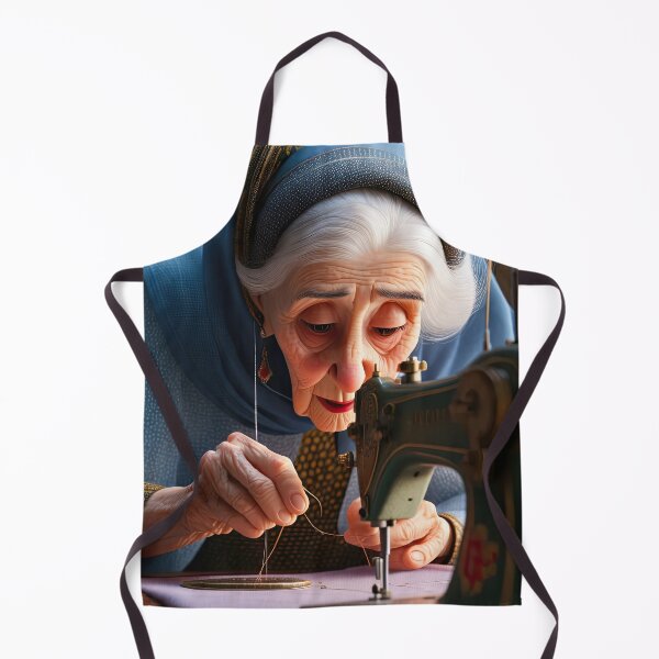 Item preview, Old Fart threading a needle designed and sold by Colin Bentham.