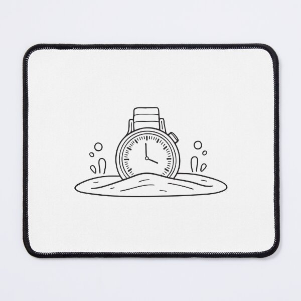 Item preview, A timepiece resting facedown in the sand under water designed and sold by rasagamastore.