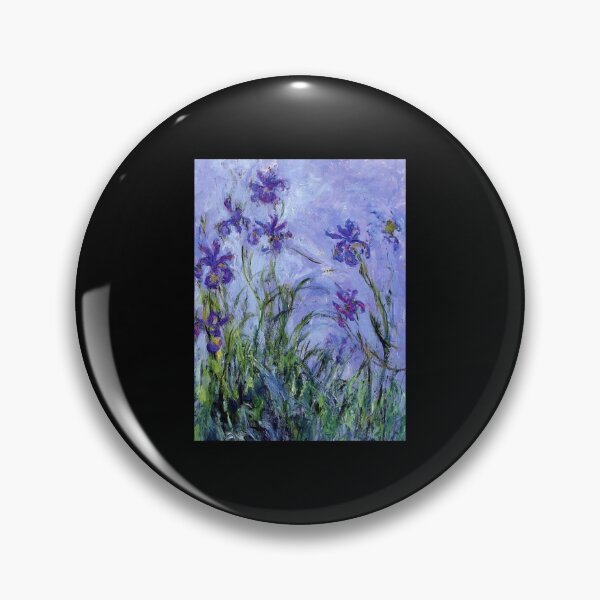 Item preview, claude monet lilac irises 1914 designed and sold by Jessamine Verano.