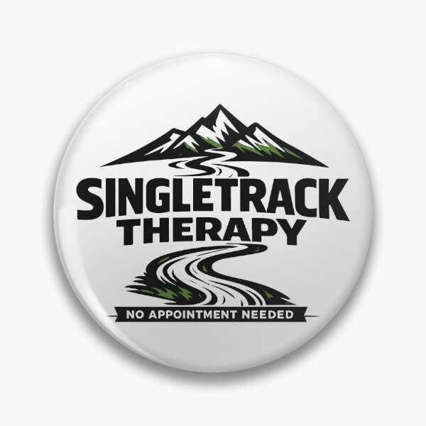 Item preview, Singletrack Therapy | Mountain Bike Trail Rider Gift designed and sold by SingleTrackes.