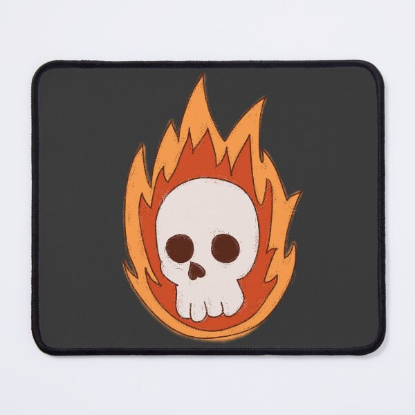 Item preview, Cool Flaming Skull designed and sold by CorruptFarmr.