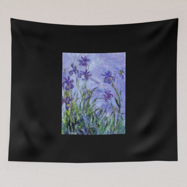 Item preview, claude monet lilac irises 1914 designed and sold by Jessamine Verano.