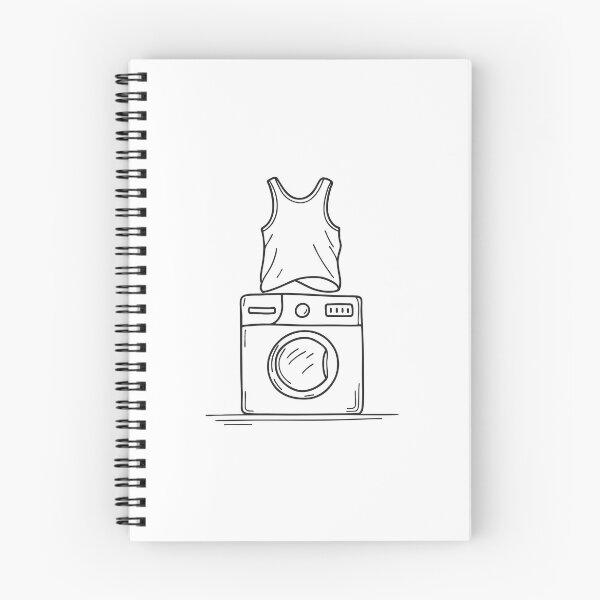 Item preview, A wrinkled shirt tossed over the top of a washing machine designed and sold by rasagamastore.