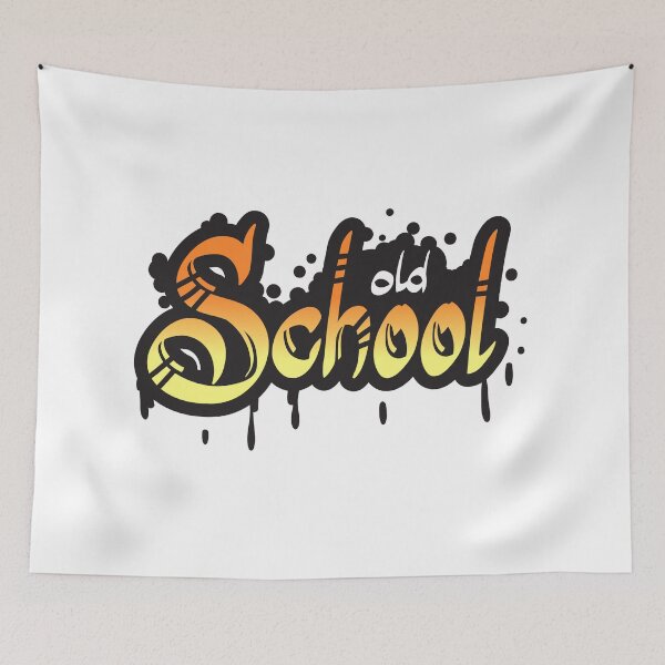 Item preview, Old School Retro Graffiti Tag Street Art Sticker designed and sold by topprinting.