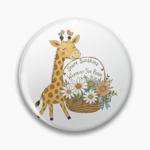 Item preview, Daisy Scout - Cute Giraffe designed and sold by bapupa.