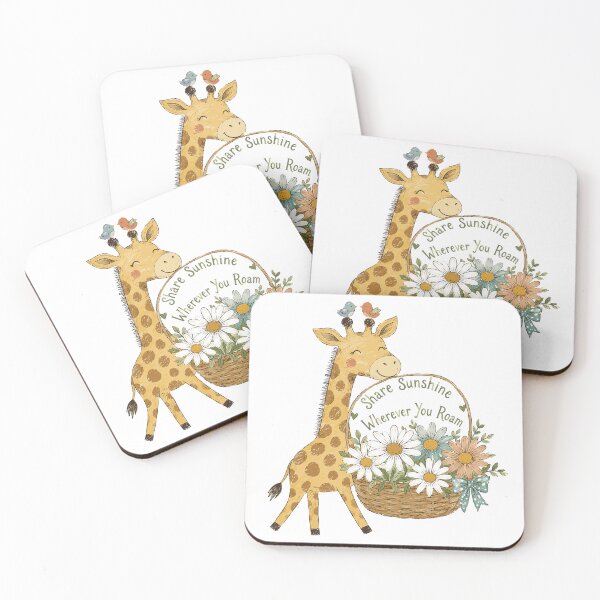 Item preview, Daisy Scout - Cute Giraffe designed and sold by bapupa.