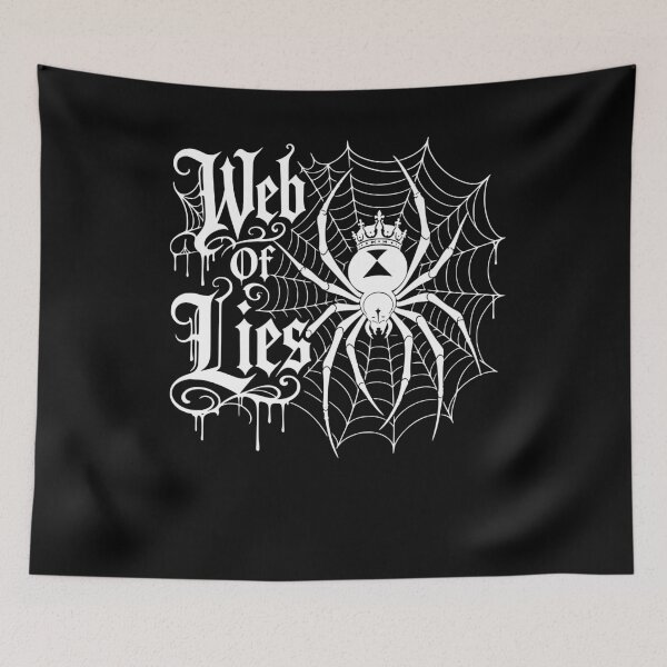 Item preview, Web Of Lies Spooky designed and sold by FreshPixelArt.