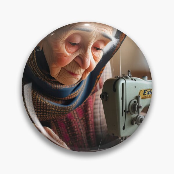 Item preview, Old Fart threading a needle designed and sold by Colin Bentham.