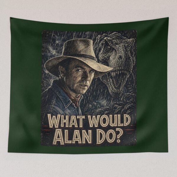 Item preview, ¿Qué haría Alan? designed and sold by TeeCodes.