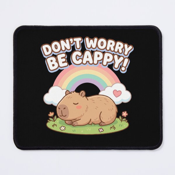 Item preview, Don't Worry Be Cappy designed and sold by dudelinart.