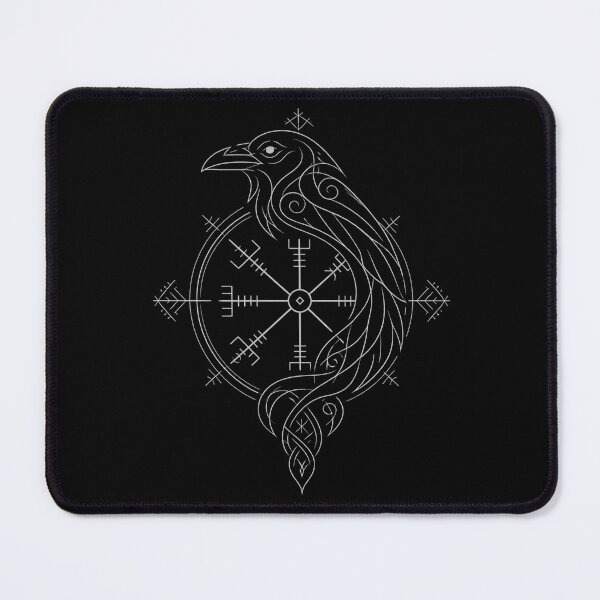 Item preview, Norse Mythology Raven and Vegvisir Design designed and sold by Evangeline89.