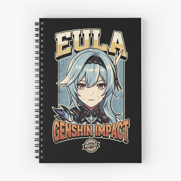 Item preview, Eula Genshin Impact Bootleg Gaming Graphic Tee designed and sold by Senpaiwaves.
