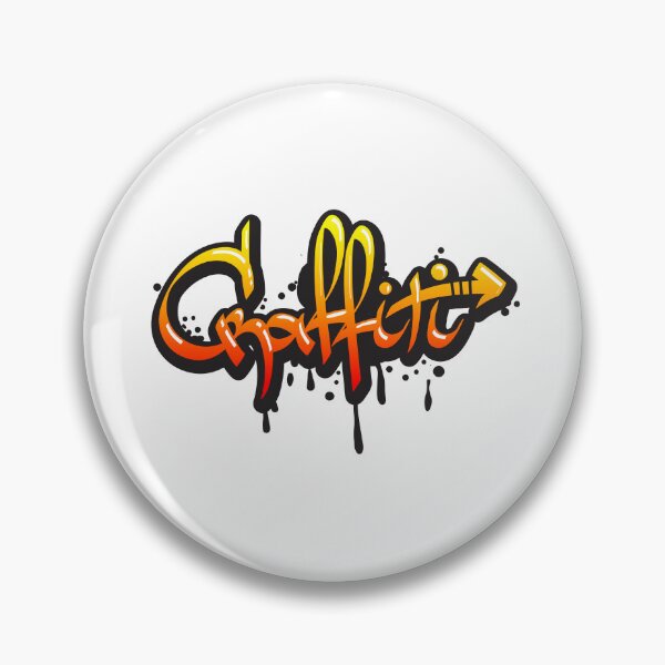 Item preview, Urban Graffiti Tag Spray Paint Drips Street Art Sticker designed and sold by topprinting.