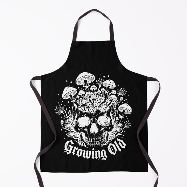 Item preview, Gothic Mushroom Skull Art Occult designed and sold by FreshPixelArt.