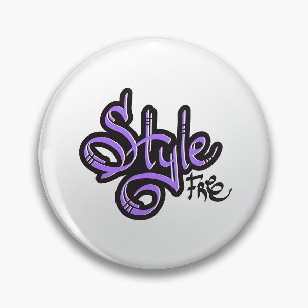 Item preview, Free Style Purple Graffiti Tag Street Art Sticker designed and sold by topprinting.