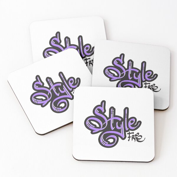 Item preview, Free Style Purple Graffiti Tag Street Art Sticker designed and sold by topprinting.