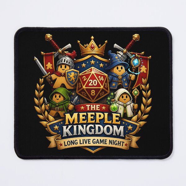 Item preview, The Meeple Kingdom - Long Live Game Night Tabletop RPG designed and sold by BadhbhLoot.