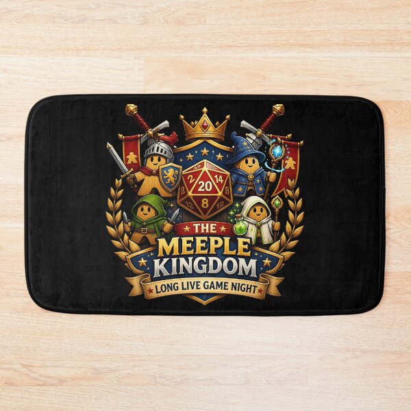Item preview, The Meeple Kingdom - Long Live Game Night Tabletop RPG designed and sold by BadhbhLoot.