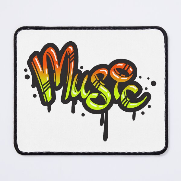 Item preview, Music Neon Graffiti Tag Street Art Sticker designed and sold by topprinting.