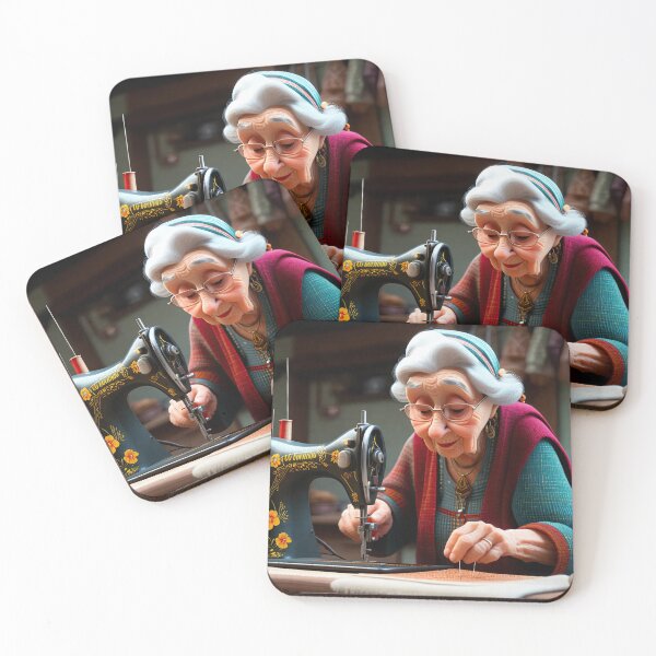 Item preview, Old Fart threading a needle designed and sold by Colin Bentham.