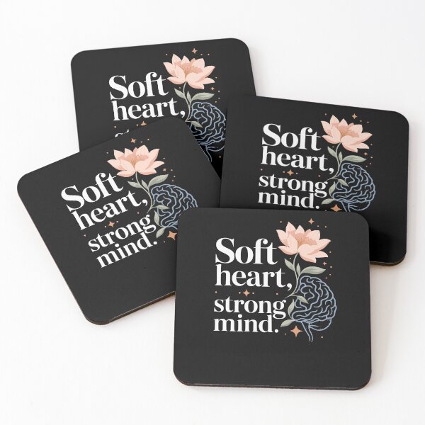 Item preview, Soft heart, strong mind. Emotional. designed and sold by FreshPixelArt.