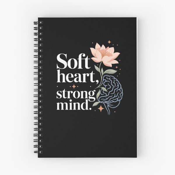 Item preview, Soft heart, strong mind. Emotional. designed and sold by FreshPixelArt.