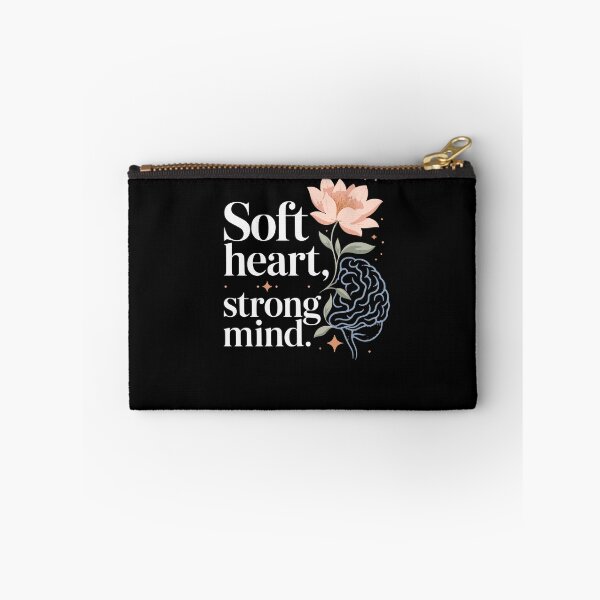 Item preview, Soft heart, strong mind. Emotional. designed and sold by FreshPixelArt.
