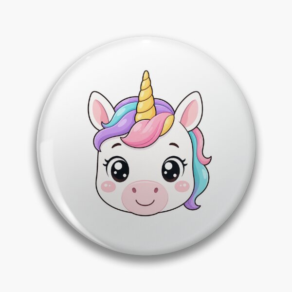 Item preview, Cute Kawaii Unicorn Happy Magic Pastel Cartoon designed and sold by Seculinator.