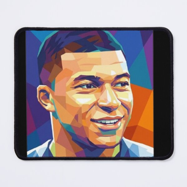 Item preview, Kylian Mbappé Geometric Pop Art designed and sold by oganespegenh.