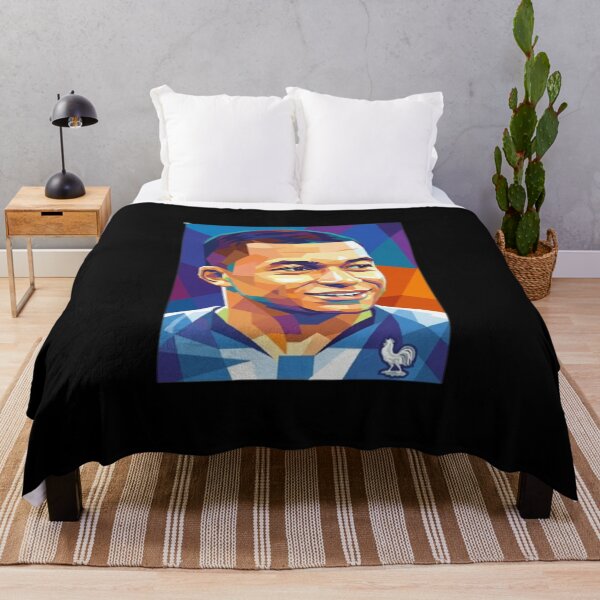 Item preview, Kylian Mbappé Geometric Pop Art designed and sold by oganespegenh.