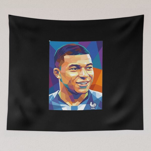 Item preview, Kylian Mbappé Geometric Pop Art  designed and sold by oganespegenh.