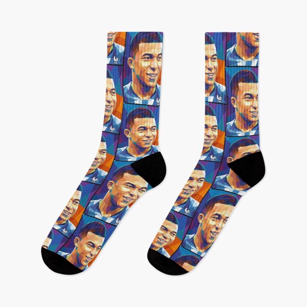 Artikelvorschau, Kylian Mbappé Geometrische Pop-Art  entworfen und verkauft von oganespegenh.