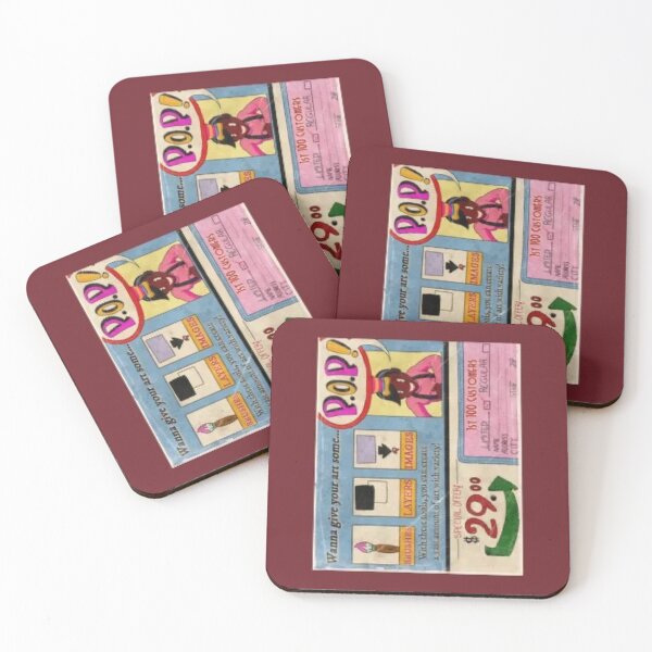 Item preview, POP Art Menu designed and sold by RetroHueInk.