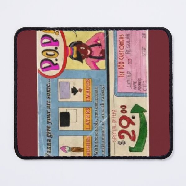 Item preview, POP Art Menu designed and sold by RetroHueInk.