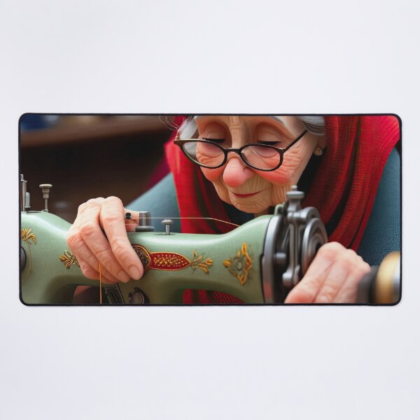 Item preview, Old Fart threading a needle designed and sold by Colin Bentham.