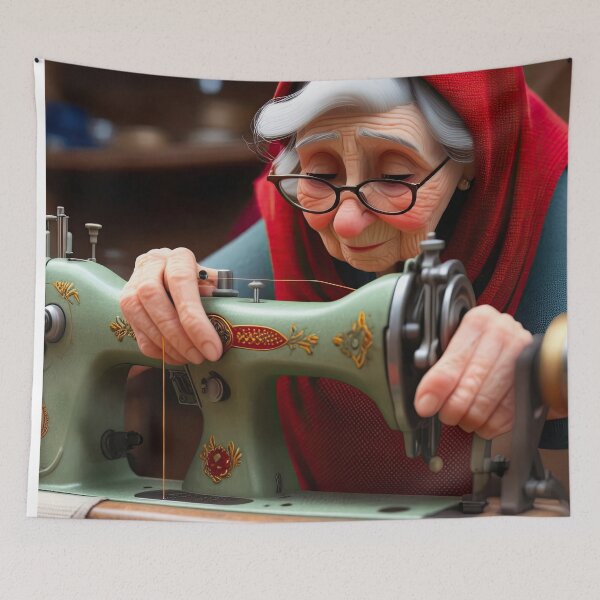 Item preview, Old Fart threading a needle designed and sold by Colin Bentham.