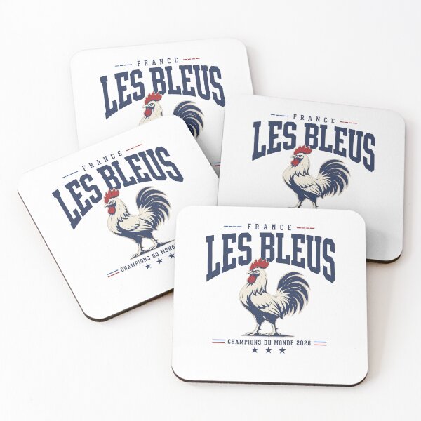 Item preview, France Les Bleus Champions Du Monde 2026 Football Rooster designed and sold by DarylPope.